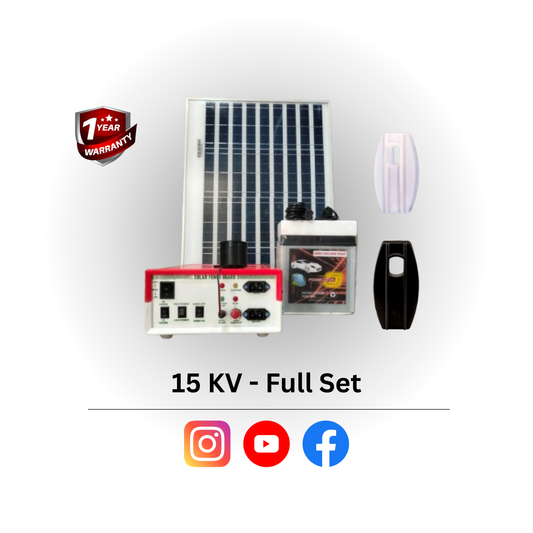 12KV Solar Zatka Machine Full Set for 100 बीघा।